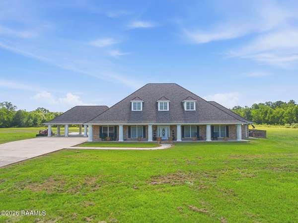 17 Acres of Land with Home for Sale in Jennings, Louisiana