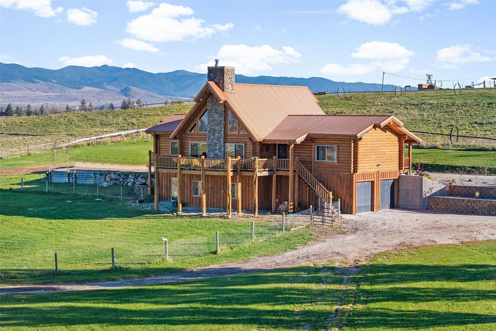 12.7 Acres of Land with Home for Sale in Victor, Montana