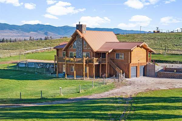 12.7 Acres of Land with Home for Sale in Victor, Montana