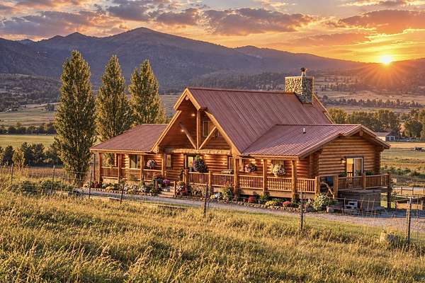 12.7 Acres of Land with Home for Sale in Victor, Montana