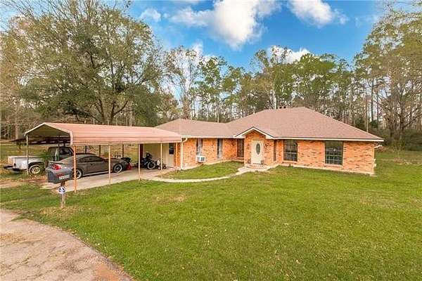 5 Acres of Land with Home for Sale in Holden, Louisiana