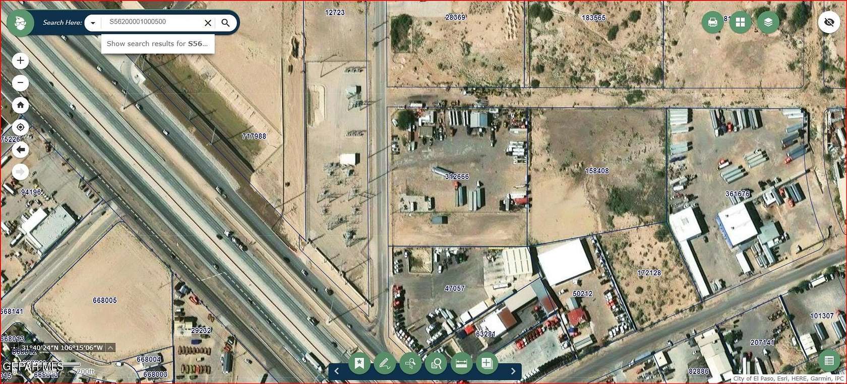 1 Acre of Mixed-Use Land for Lease in El Paso, Texas