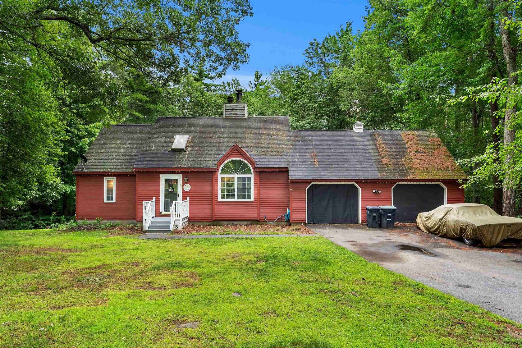 2.39 Acres of Land with Home for Sale in Danville, New Hampshire