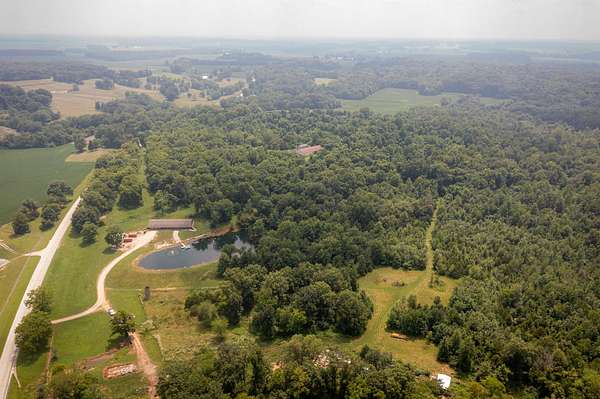 111 Acres of Land with Home for Sale in Palestine, Illinois