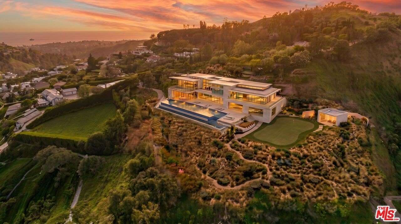 1.56 Acres of Land with Home for Sale in Pacific Palisades, California