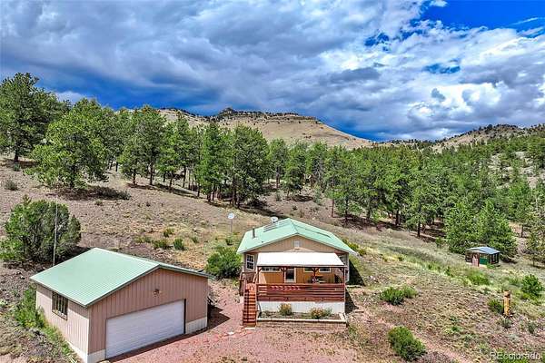 4.49 Acres of Land with Home for Sale in Guffey, Colorado