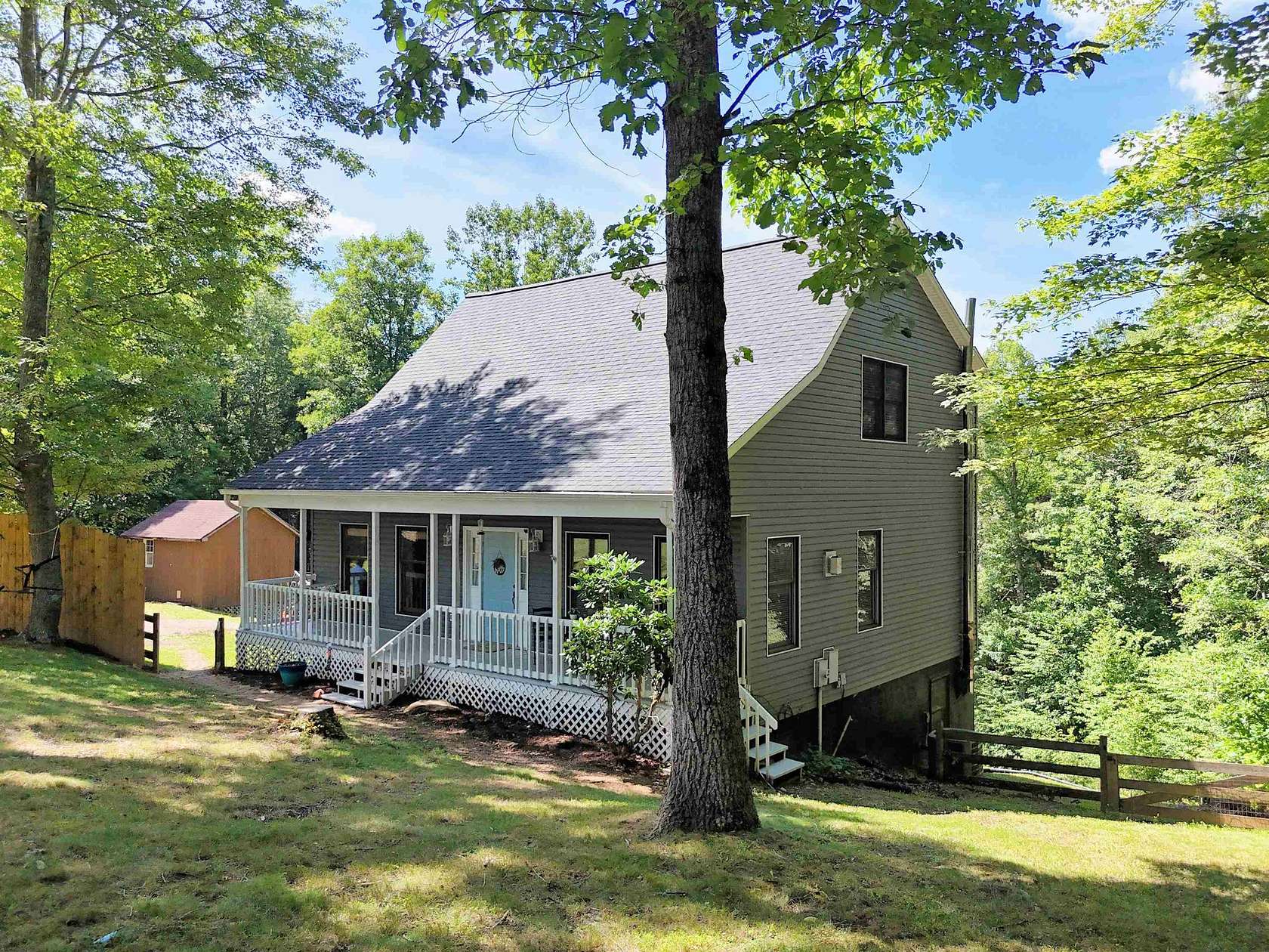 8.65 Acres of Land with Home for Sale in Riner, Virginia