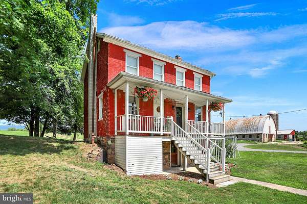 73.1 Acres of Land with Home for Sale in Newburg, Pennsylvania