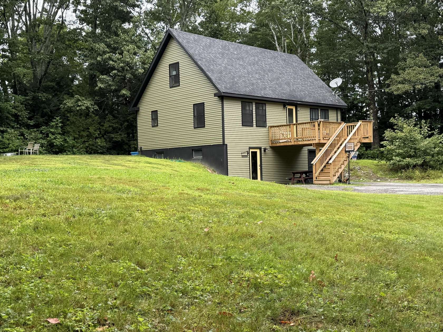 4.9 Acres of Land with Home for Sale in Belgrade, Maine