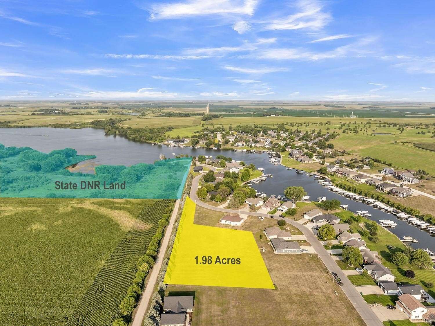 2 Acres of Residential Land for Sale in Milford, Iowa