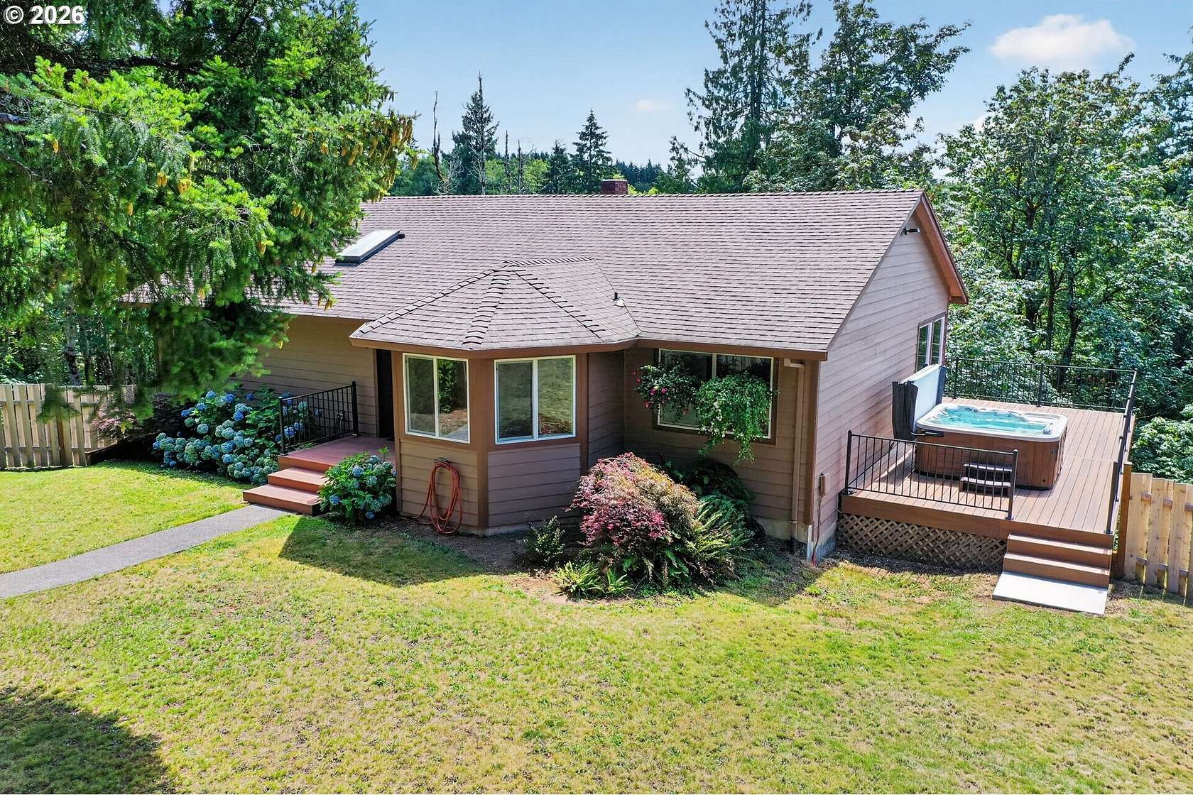 4.8 Acres of Land with Home for Sale in Corbett, Oregon