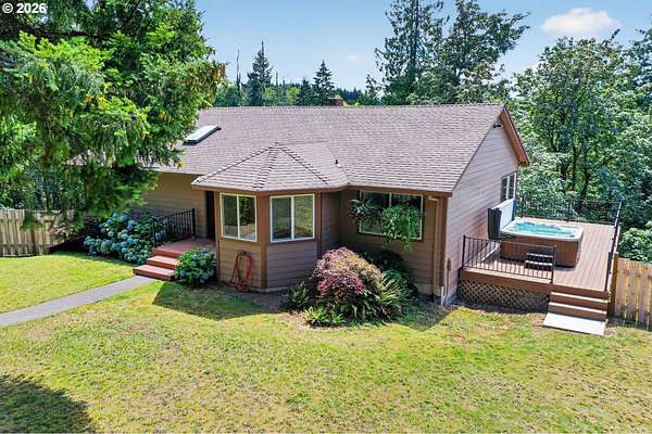 4.8 Acres of Land with Home for Sale in Corbett, Oregon