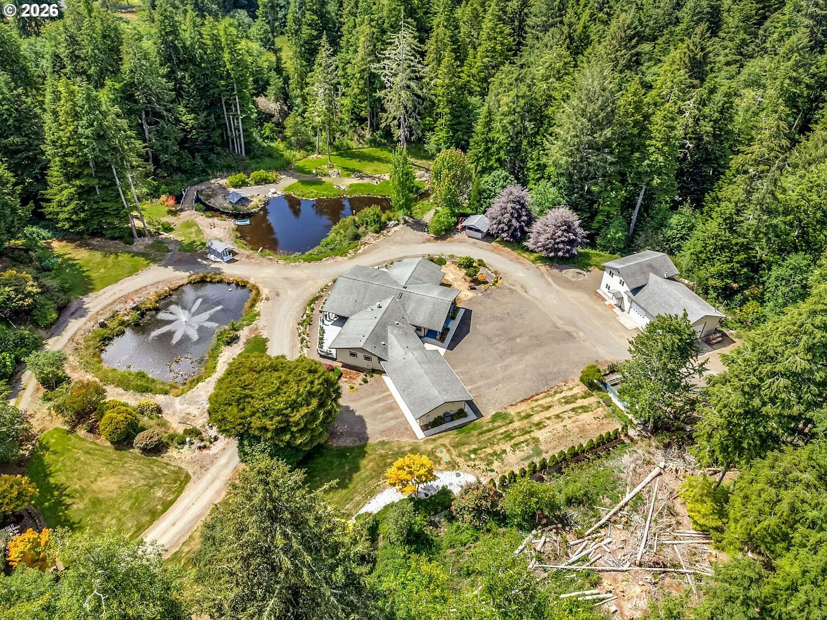 3.36 Acres of Land with Home for Sale in Ilwaco, Washington