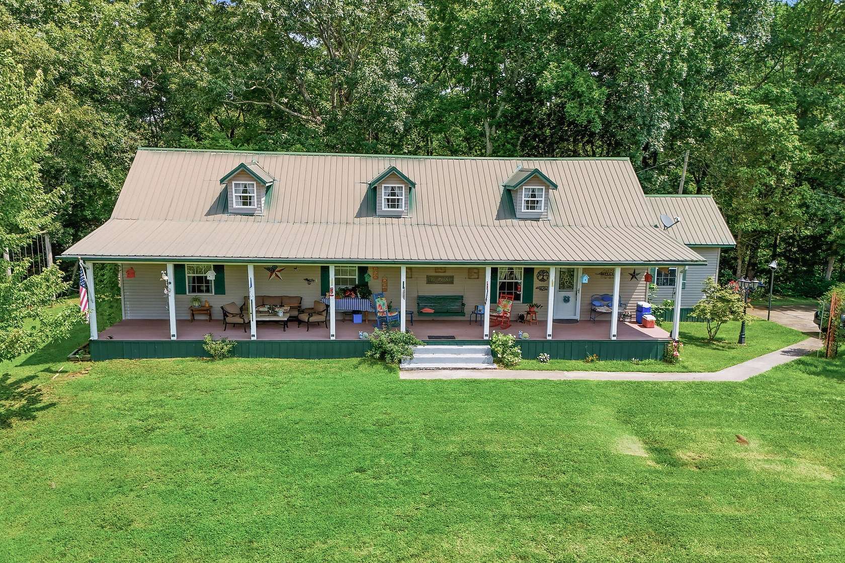 10.5 Acres of Land with Home for Sale in Newport, Tennessee