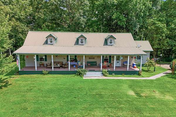 10.5 Acres of Land with Home for Sale in Newport, Tennessee