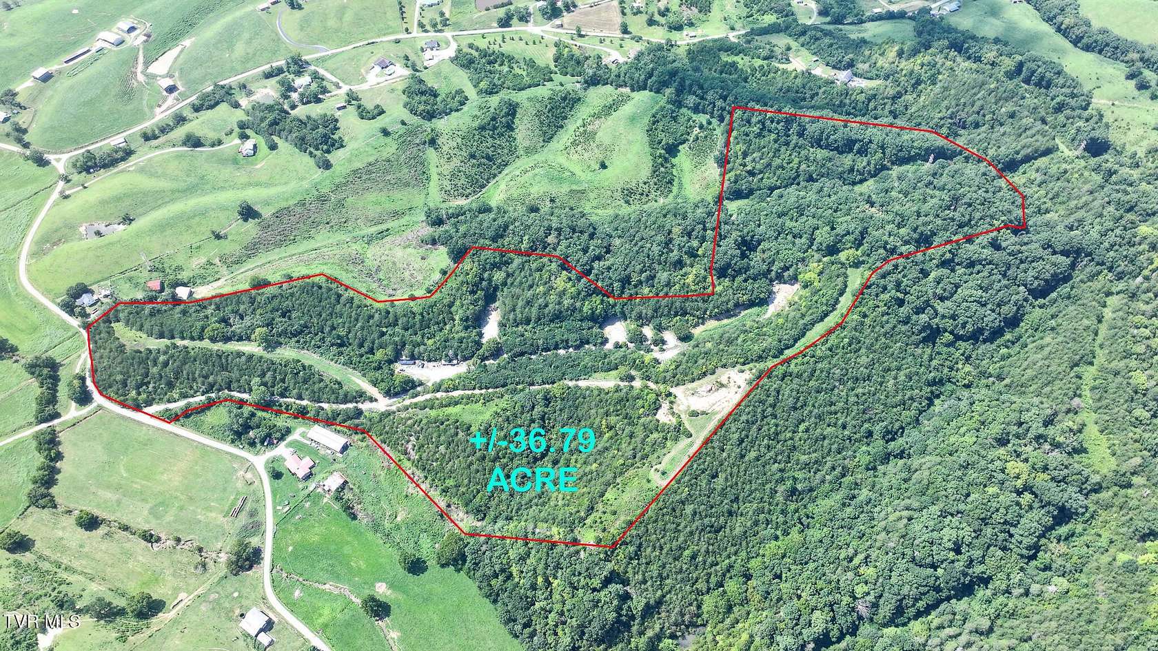 36.8 Acres of Recreational & Residential Land for Sale in Greeneville, Tennessee