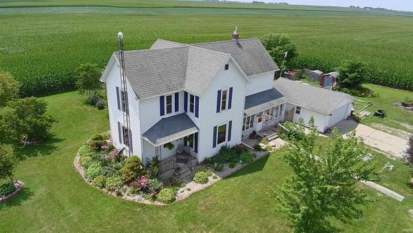 2.75 Acres of Land with Home for Sale in Fowler, Indiana