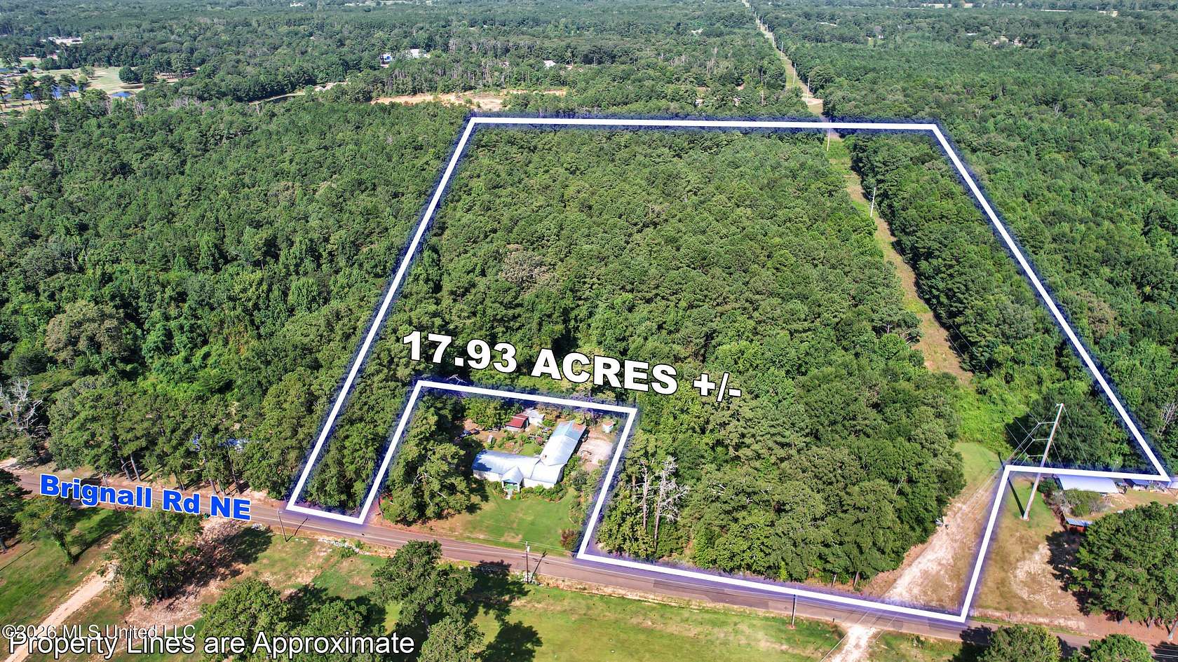 18 Acres of Land for Sale in Brookhaven, Mississippi