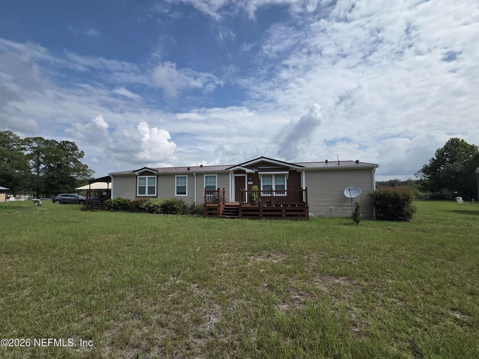 4 Acres of Land with Home for Sale in Interlachen, Florida