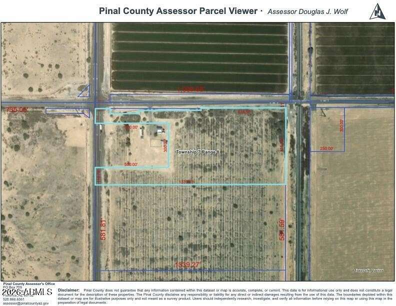 11.7 Acres of Land for Sale in Eloy, Arizona