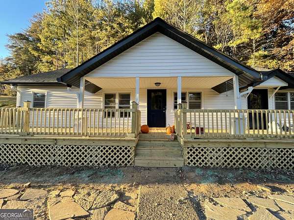 2.25 Acres of Land with Home for Sale in Mineral Bluff, Georgia