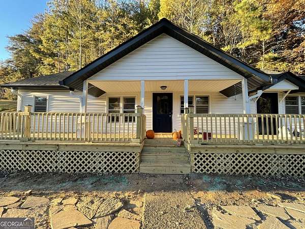 2.25 Acres of Land with Home for Sale in Mineral Bluff, Georgia
