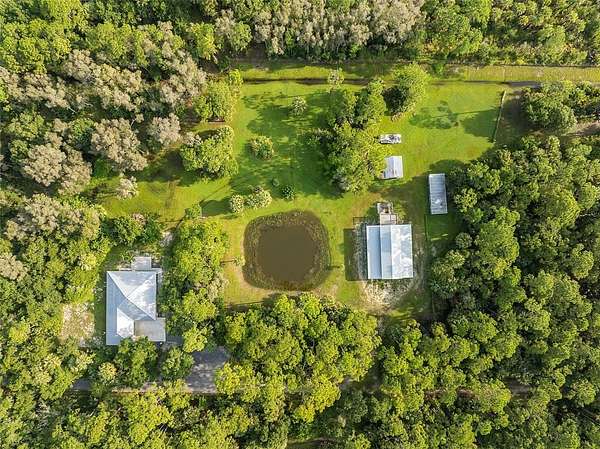 6.56 Acres of Land with Home for Sale in Fort Pierce, Florida