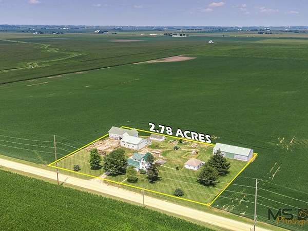 2.78 Acres of Land with Home for Sale in Hinckley, Illinois