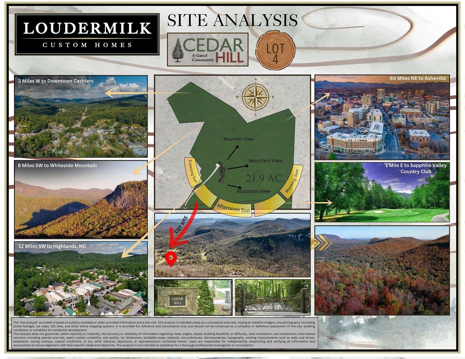 22 Acres of Recreational & Residential Land for Sale in Cashiers, North Carolina