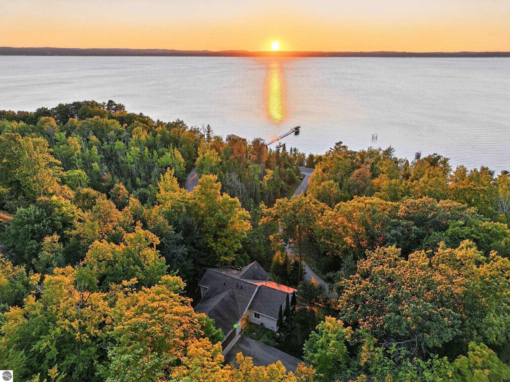 7.14 Acres of Land with Home for Sale in Traverse City, Michigan