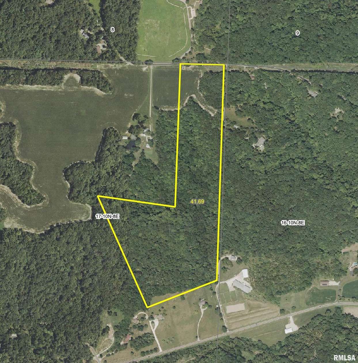 41.7 Acres of Land for Sale in Edelstein, Illinois