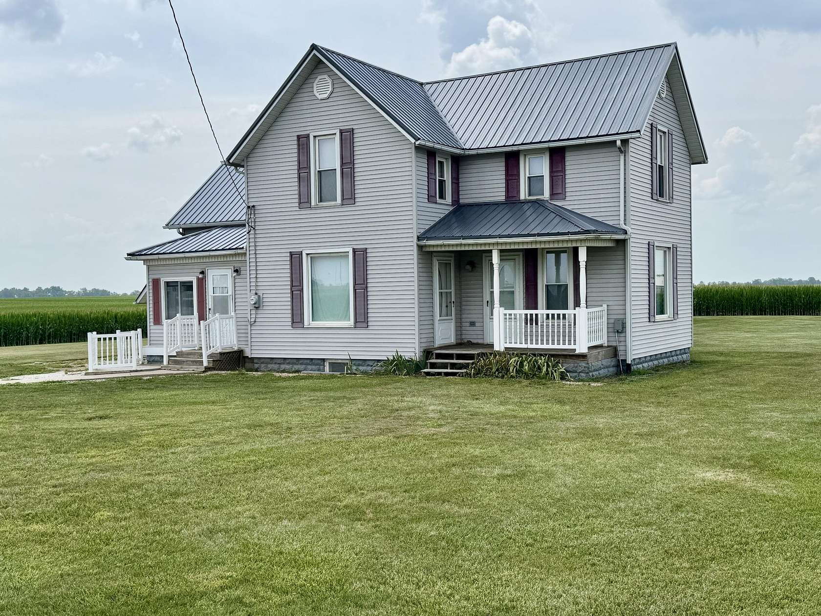 1.6 Acres of Land with Home for Sale in Rockford, Ohio