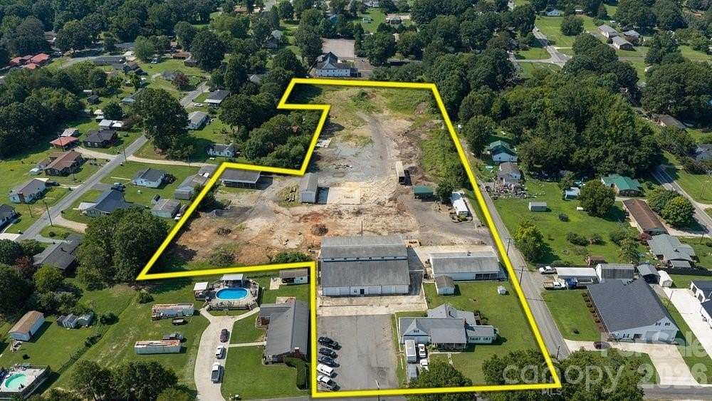5.39 Acres of Improved Mixed-Use Land for Sale in Kannapolis, North Carolina