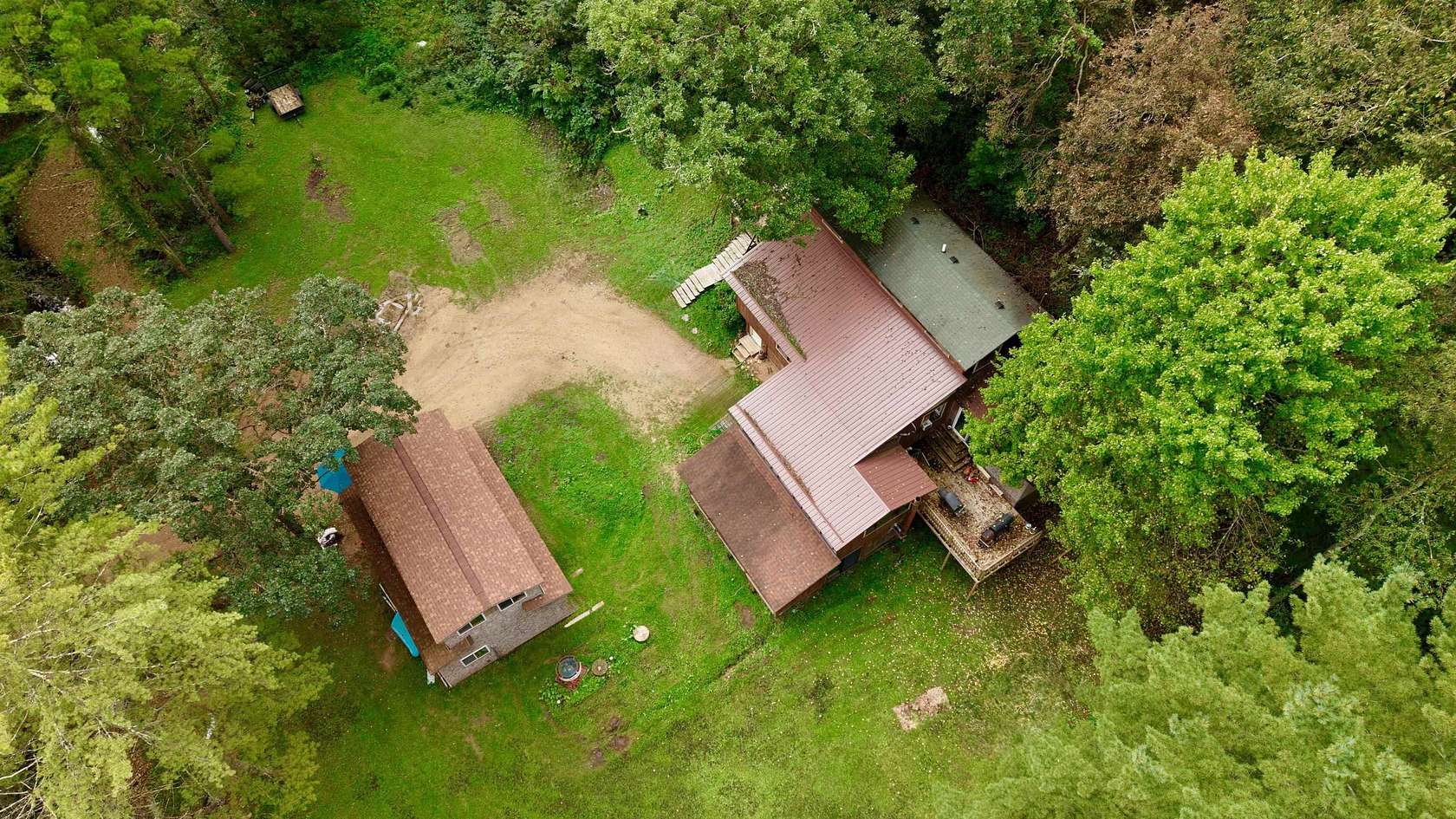 1.69 Acres of Land with Home for Sale in Gays Mills, Wisconsin