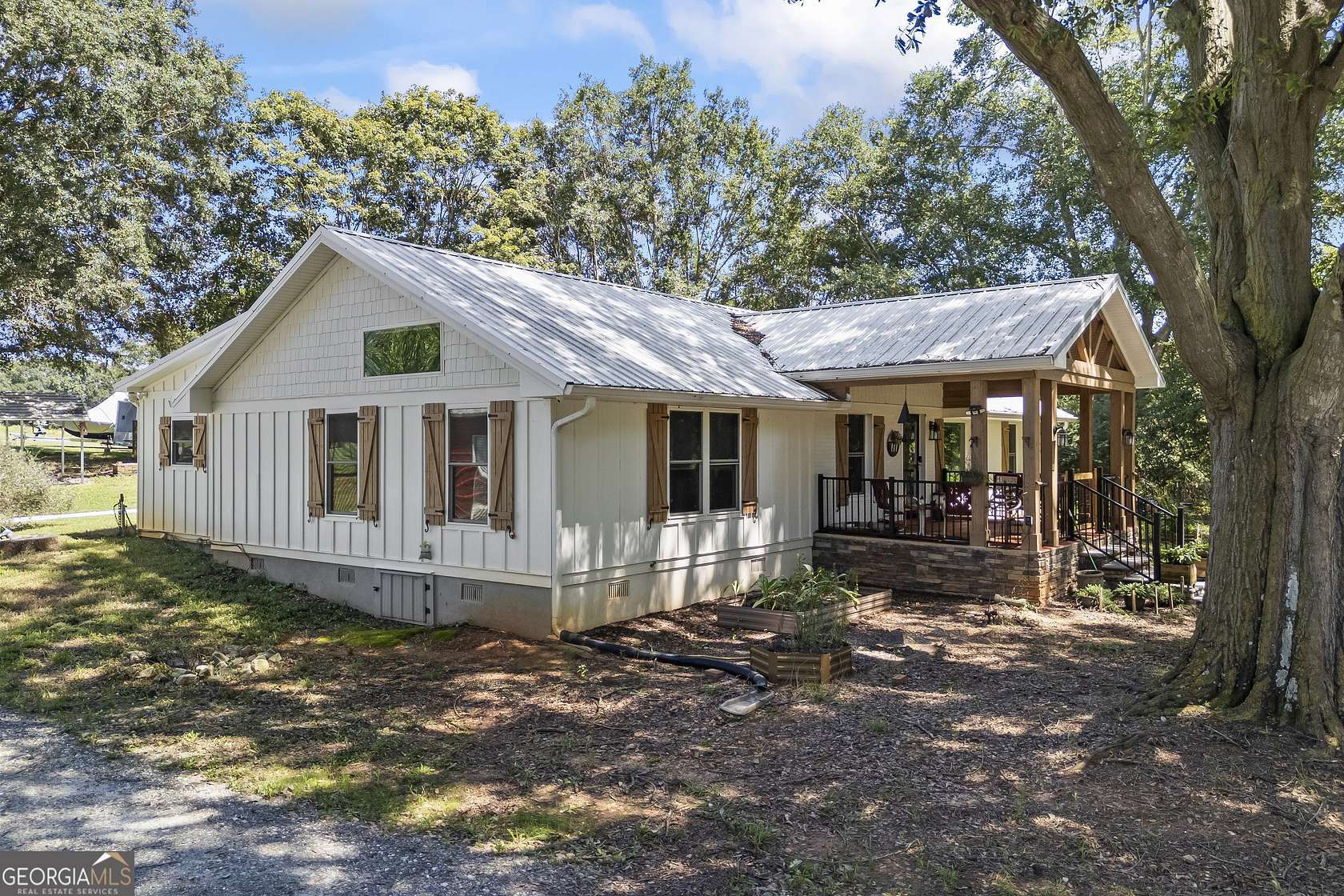 7 Acres of Land with Home for Sale in Royston, Georgia