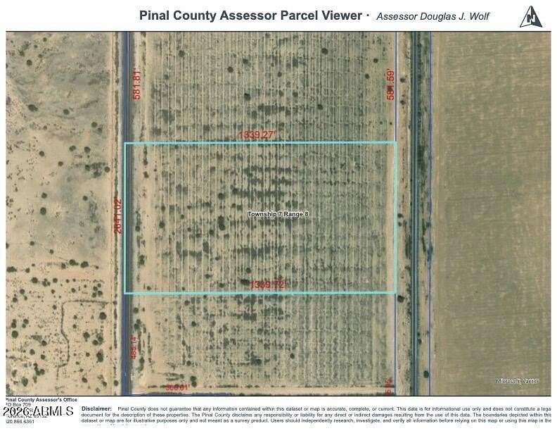 21.3 Acres of Land for Sale in Eloy, Arizona