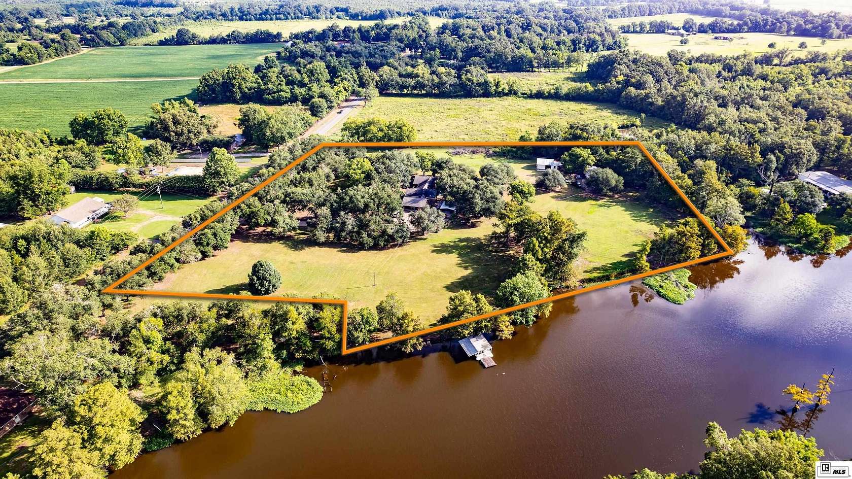 5.65 Acres of Land with Home for Sale in Columbia, Louisiana