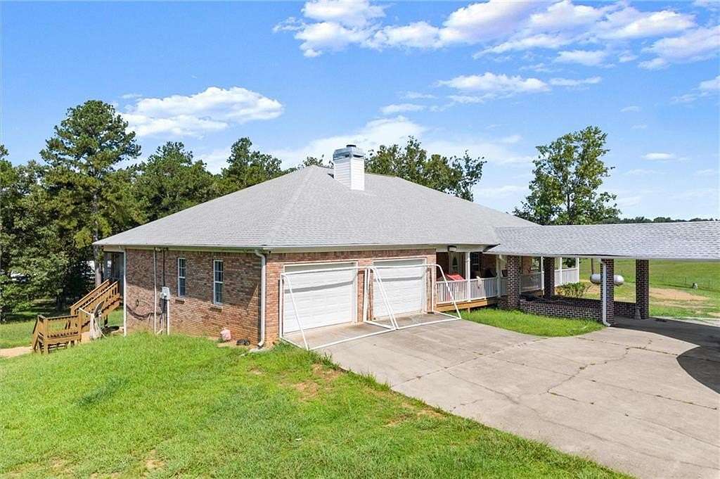 55.5 Acres of Agricultural Land with Home for Sale in Resaca, Georgia
