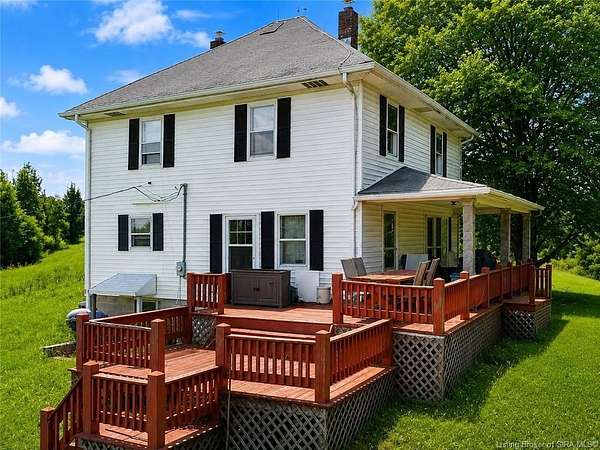 112 Acres of Land with Home for Sale in Elizabeth, Indiana