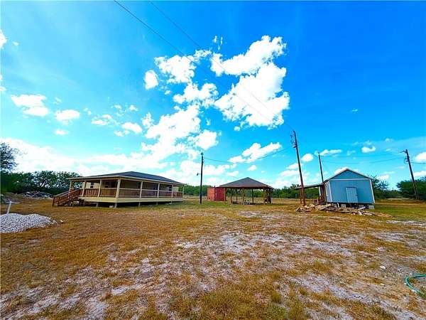 10.8 Acres of Recreational Land with Home for Sale in San Diego, Texas