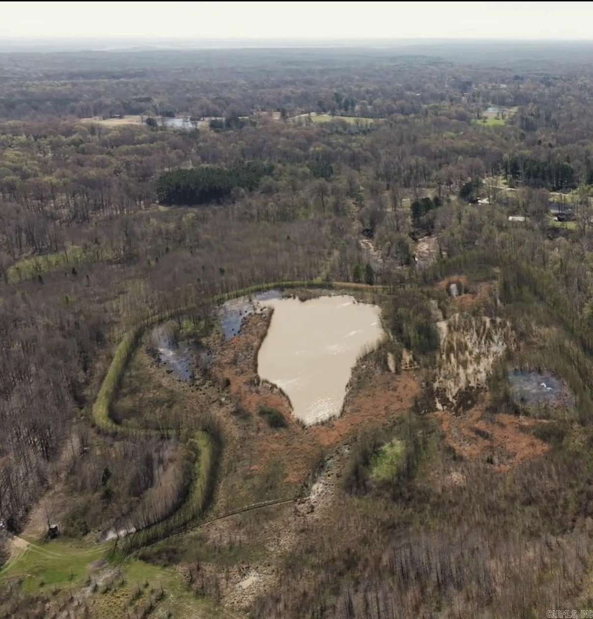 117 Acres of Recreational Land for Sale in Johnson Township, Arkansas