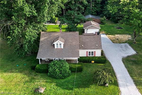 5.77 Acres of Land with Home for Sale in Salem, Ohio