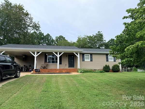 6.54 Acres of Land with Home for Sale in Forest City, North Carolina