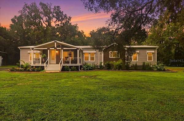 4.82 Acres of Land with Home for Sale in Brooksville, Florida