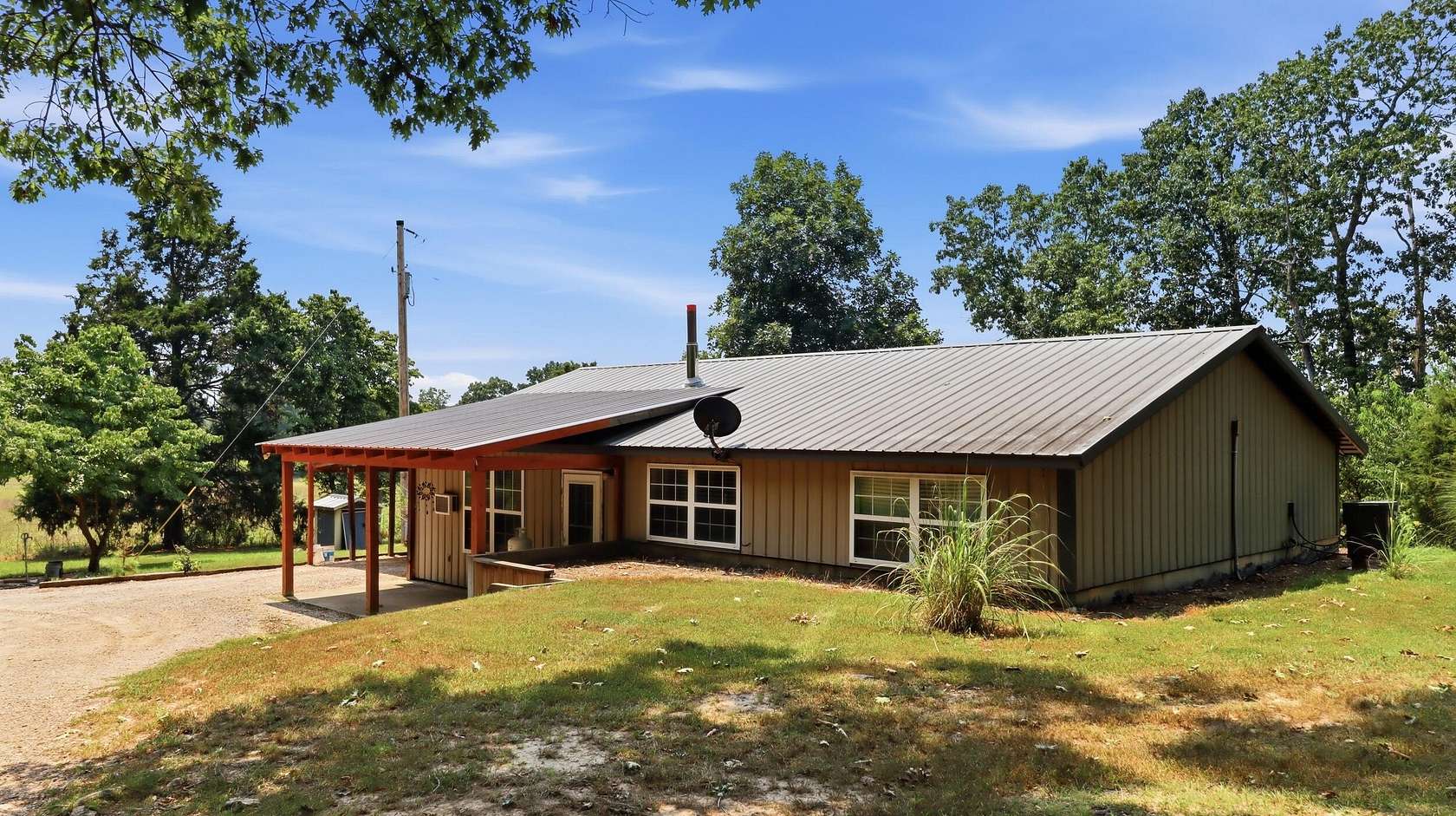 3.34 Acres of Land with Home for Sale in Birch Tree, Missouri