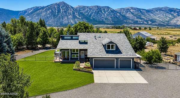 2.1 Acres of Land with Home for Sale in Gardnerville, Nevada