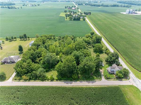 4.8 Acres of Land with Home for Sale in New Lebanon, Ohio