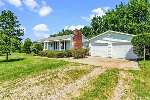 3.62 Acres of Land with Home for Sale in Lapeer Township, Michigan