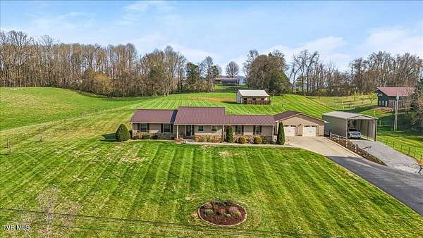 3.35 Acres of Land with Home for Sale in Jonesborough, Tennessee