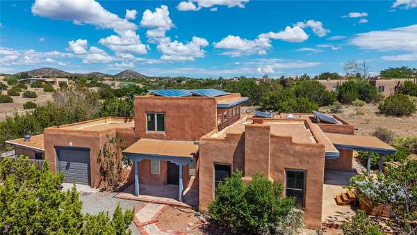 1.87 Acres of Land with Home for Sale in Santa Fe, New Mexico